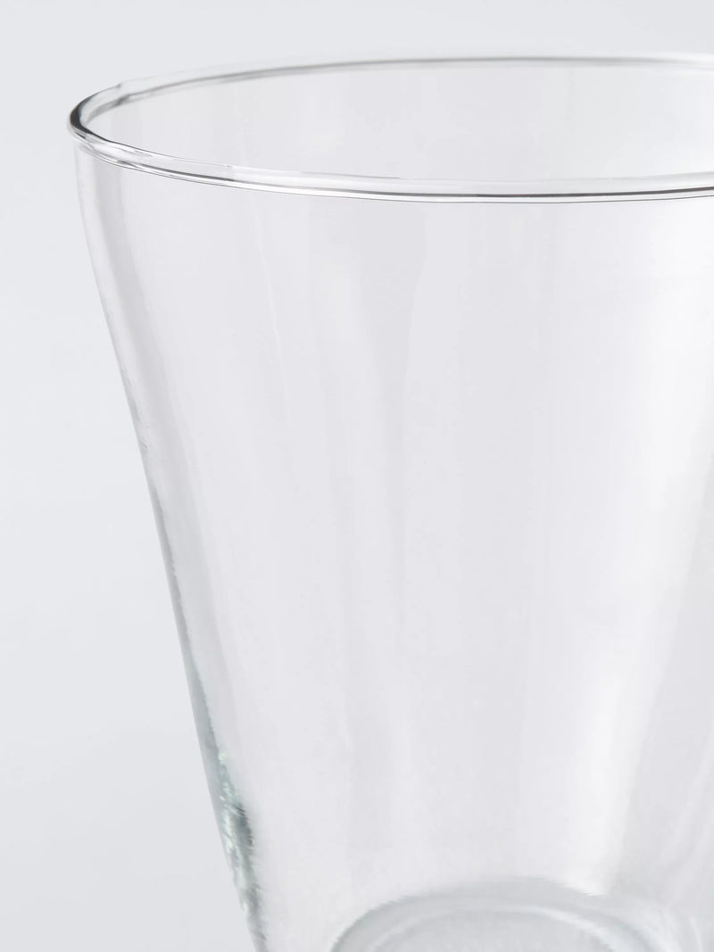 John Lewis coastal glass tumbler 350ml clear (British brand)