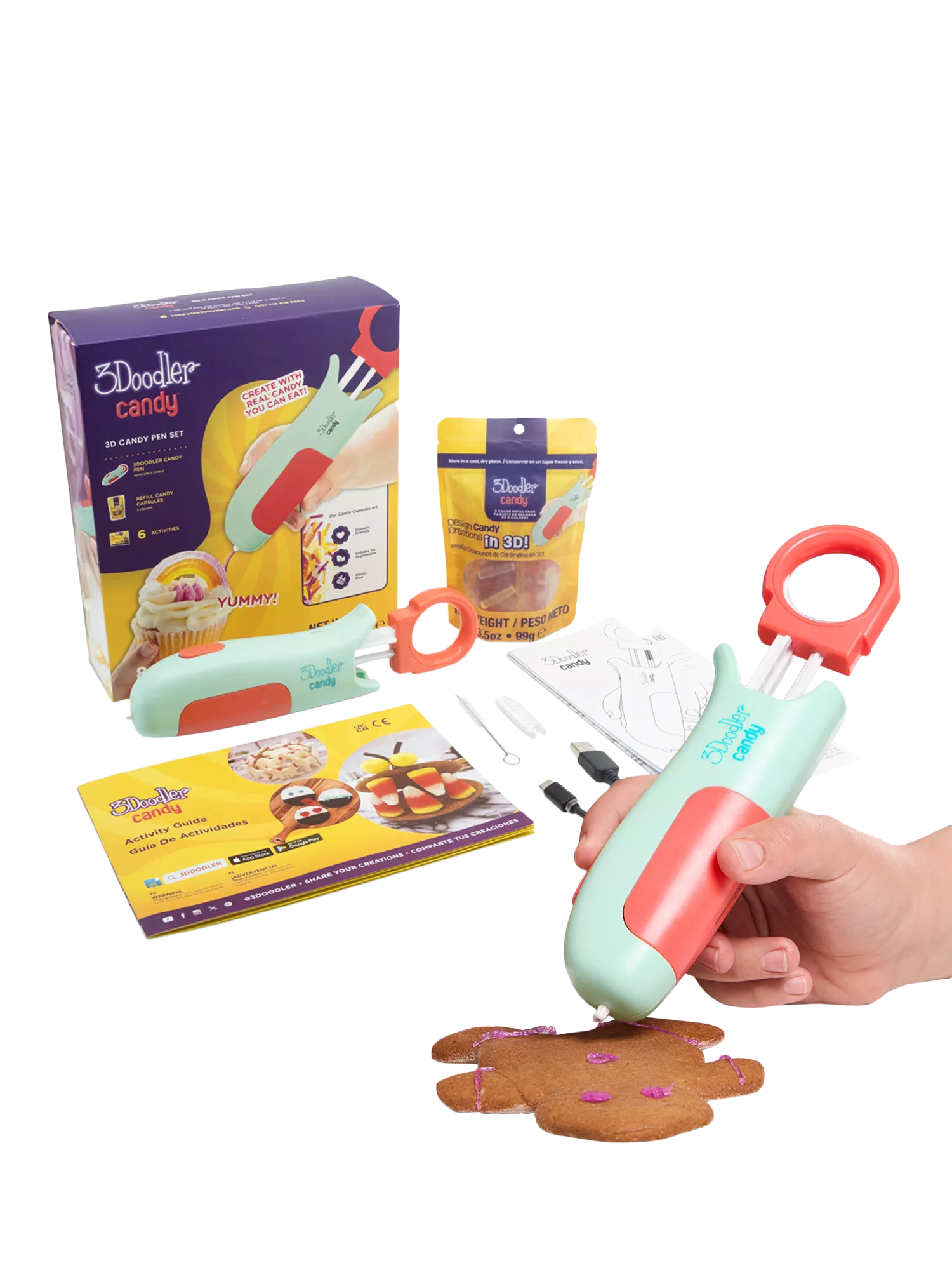 3Doodler Candy 3D Pen toy making kit, imported from the UK