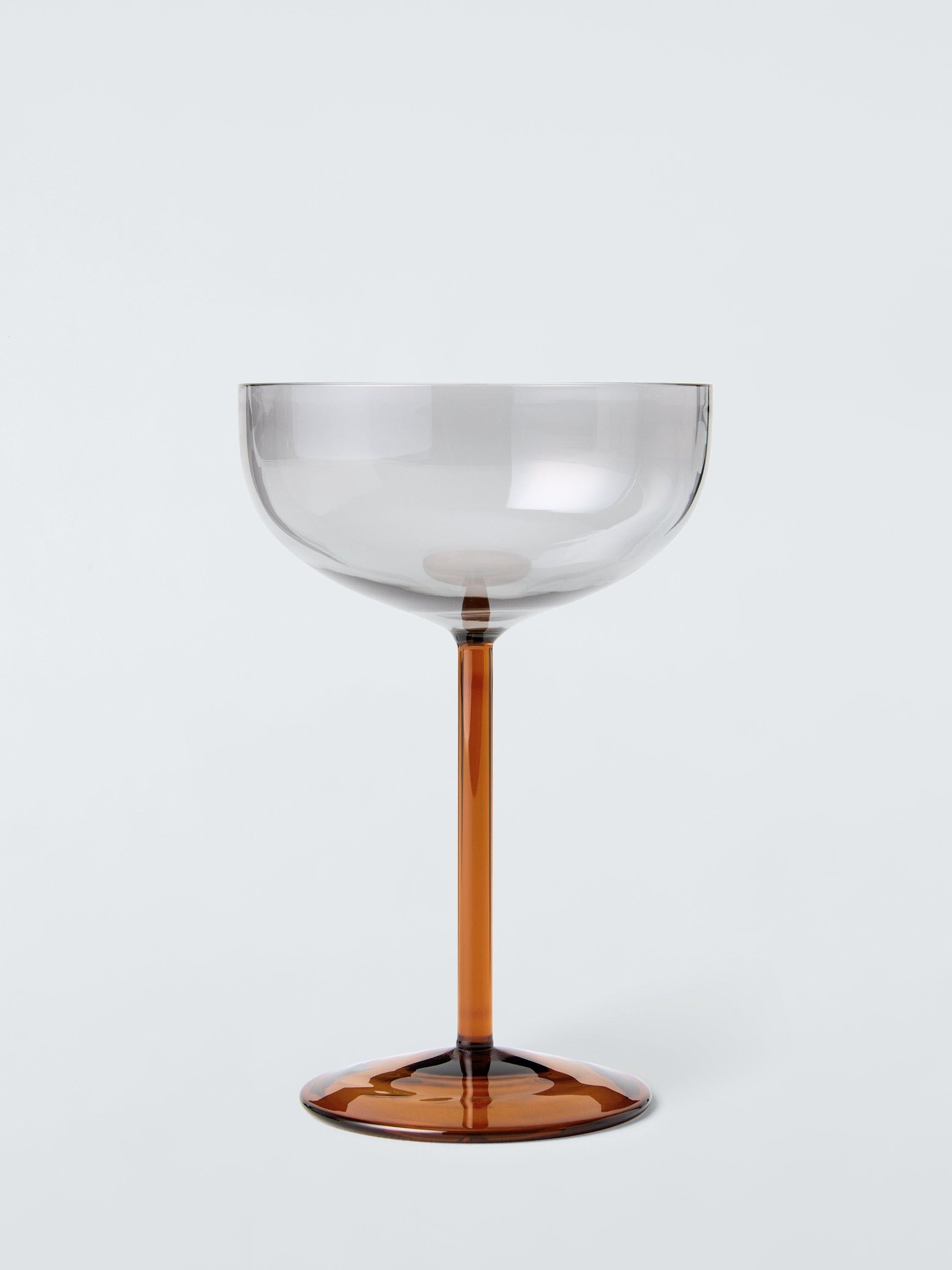 John Lewis Colour Luxe coupe cocktail glass pair 330ml, UK version