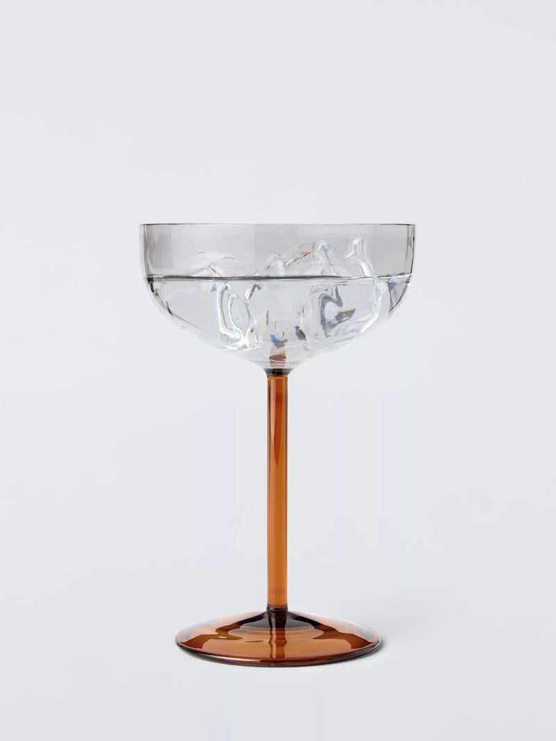 John Lewis Colour Luxe coupe cocktail glass pair 330ml, UK version