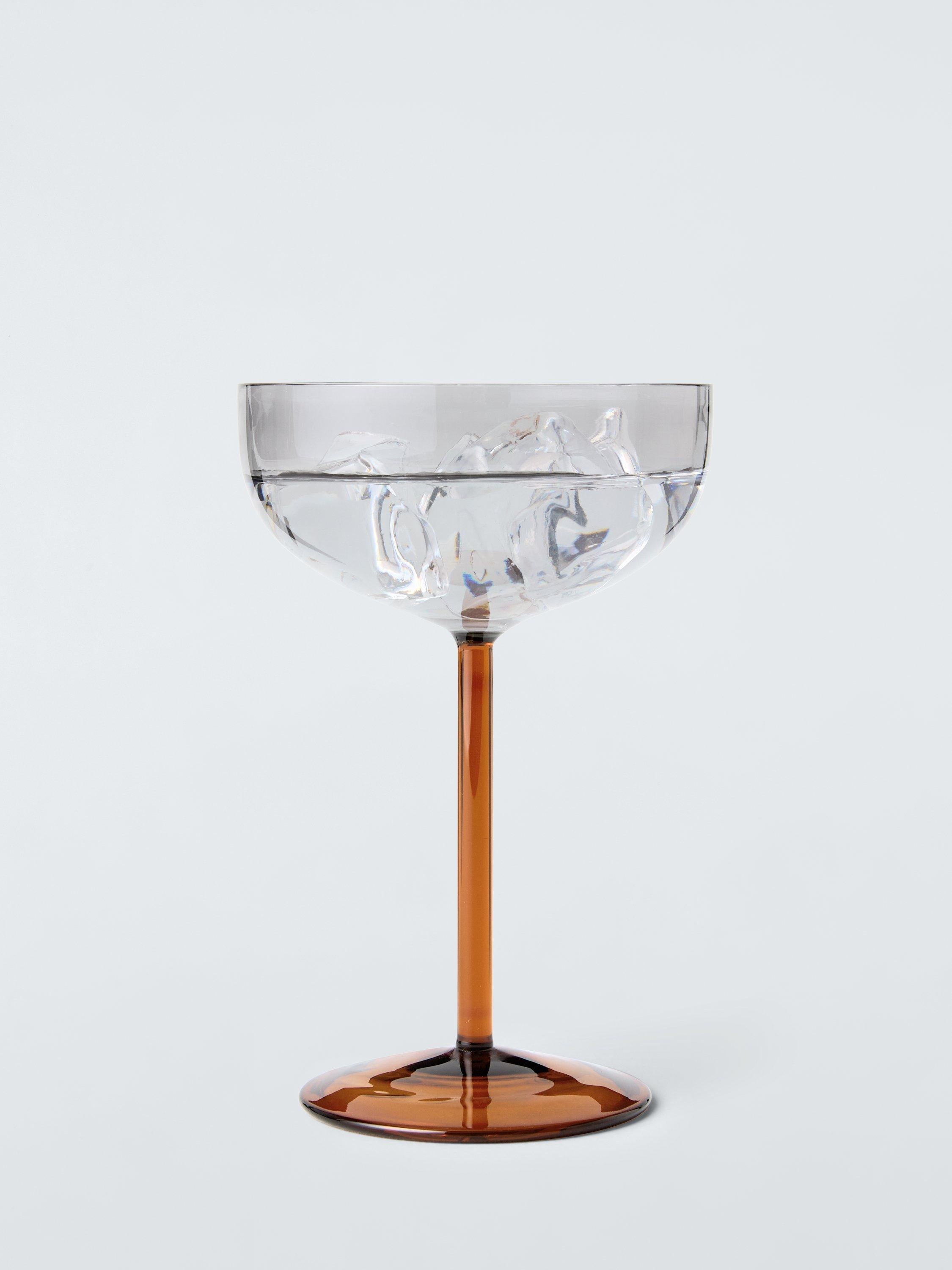 John Lewis Colour Luxe coupe cocktail glass pair 330ml, UK version