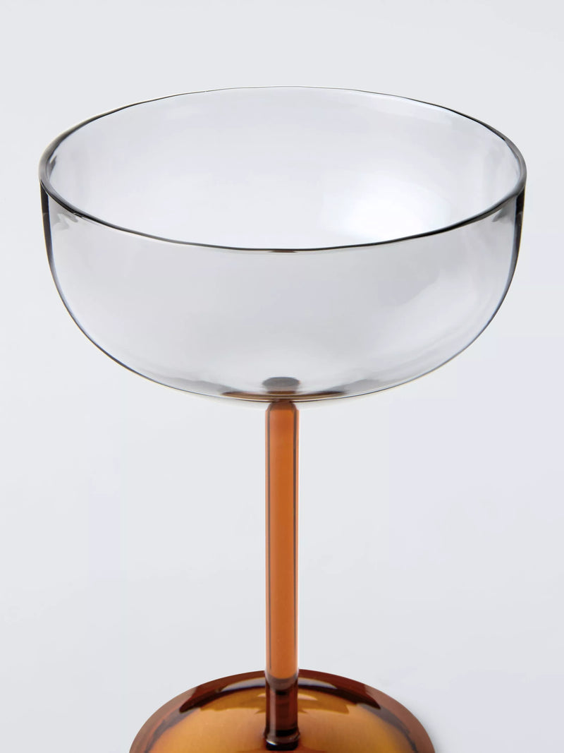 John Lewis Colour Luxe coupe cocktail glass pair 330ml, UK version