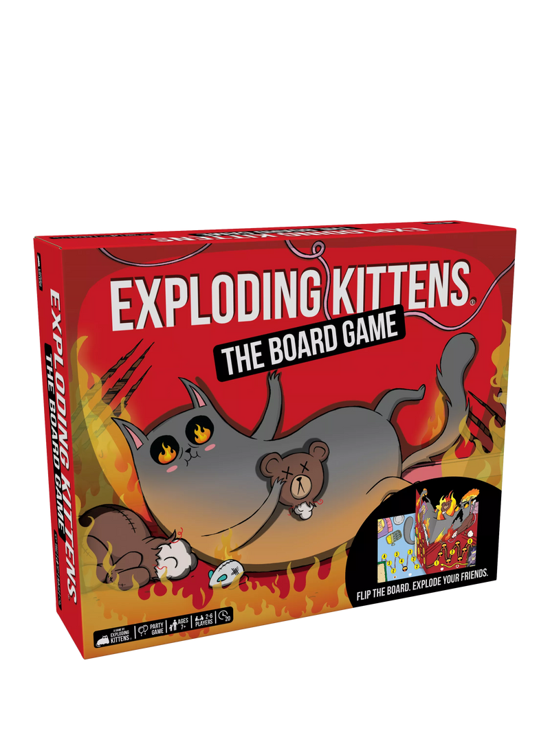 Asmodee Exploding Kittens board game, UK version