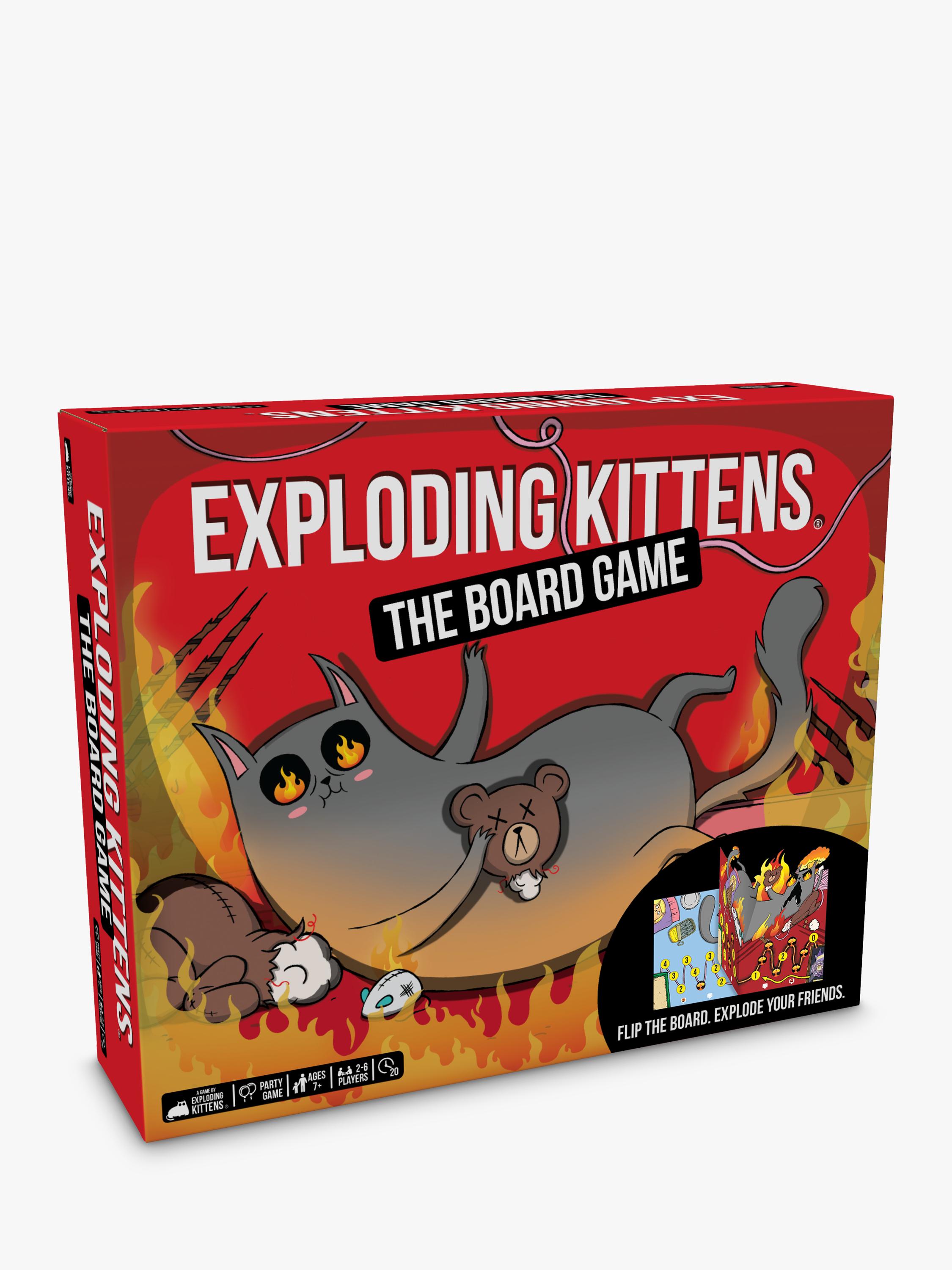 Asmodee Exploding Kittens board game, UK version