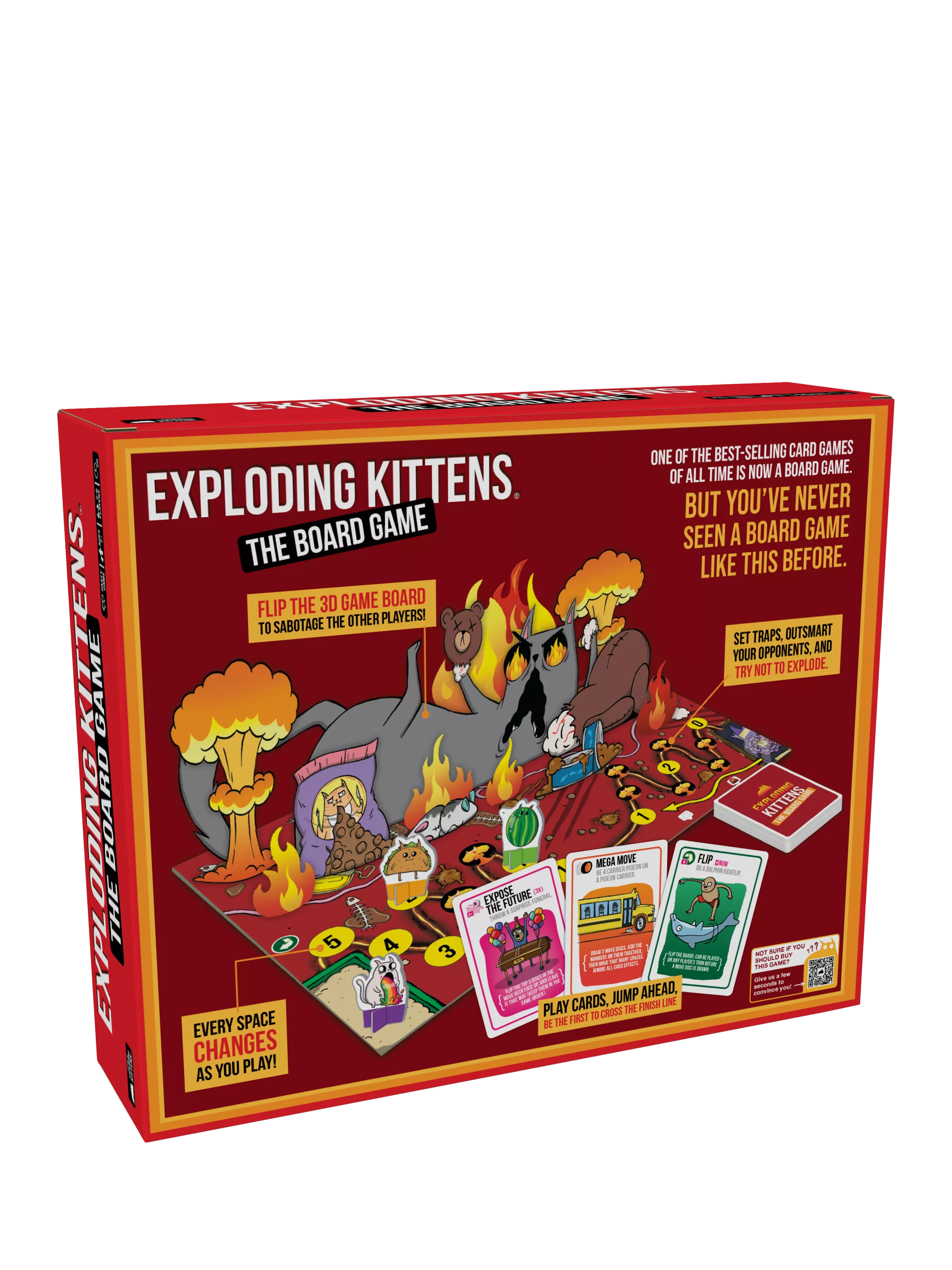 Asmodee Exploding Kittens board game, UK version
