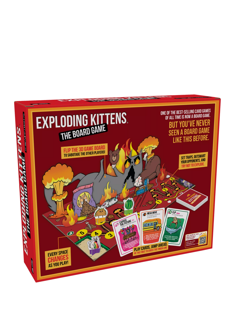 Asmodee Exploding Kittens board game, UK version
