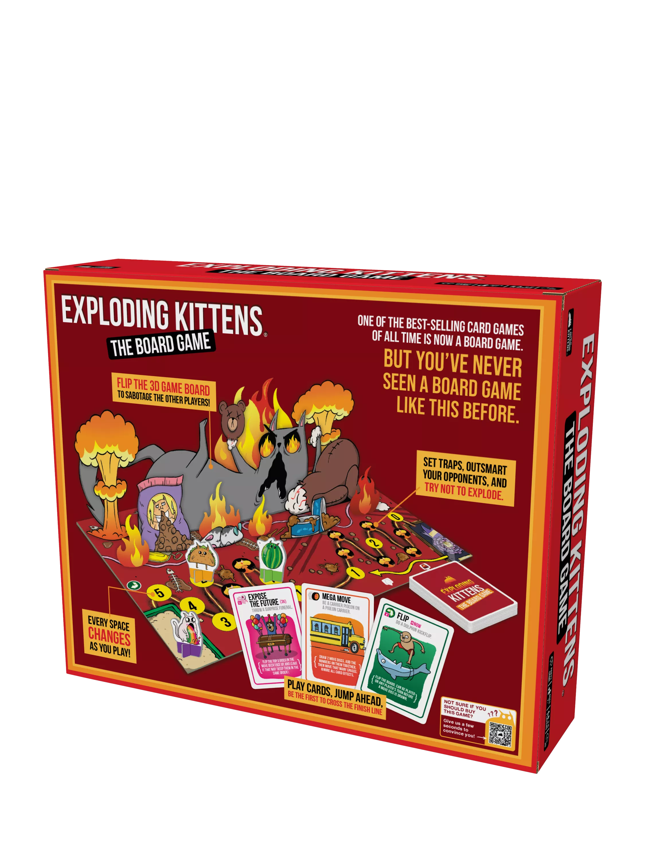 Asmodee Exploding Kittens board game, UK version