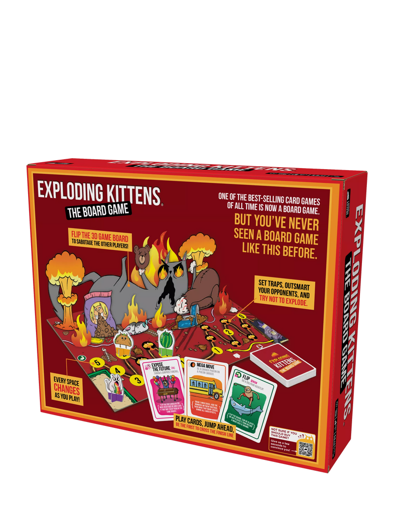 Asmodee Exploding Kittens board game, UK version