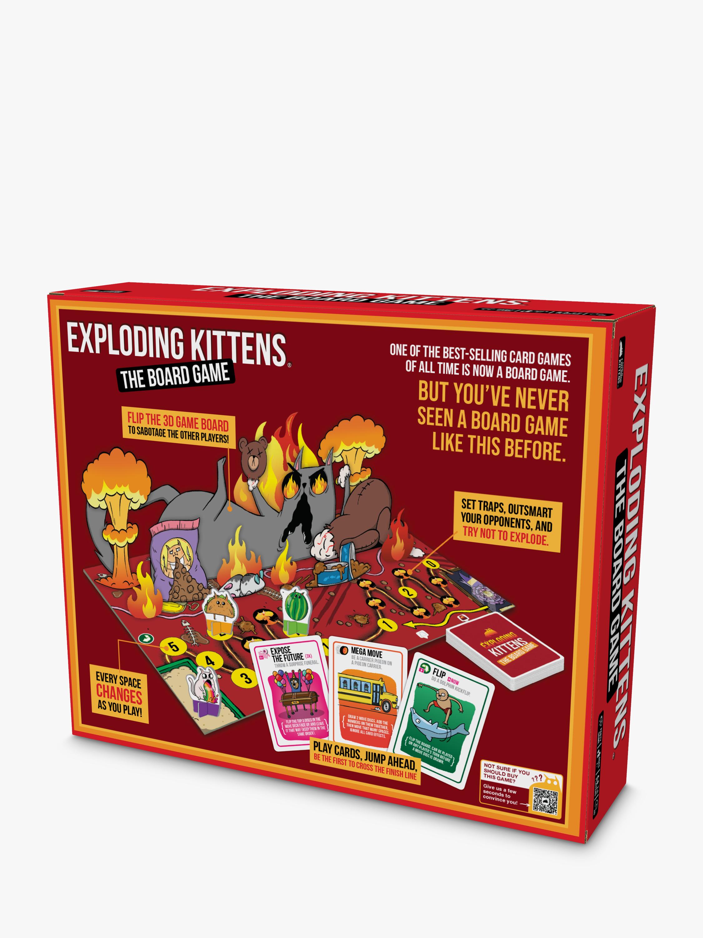 Asmodee Exploding Kittens board game, UK version