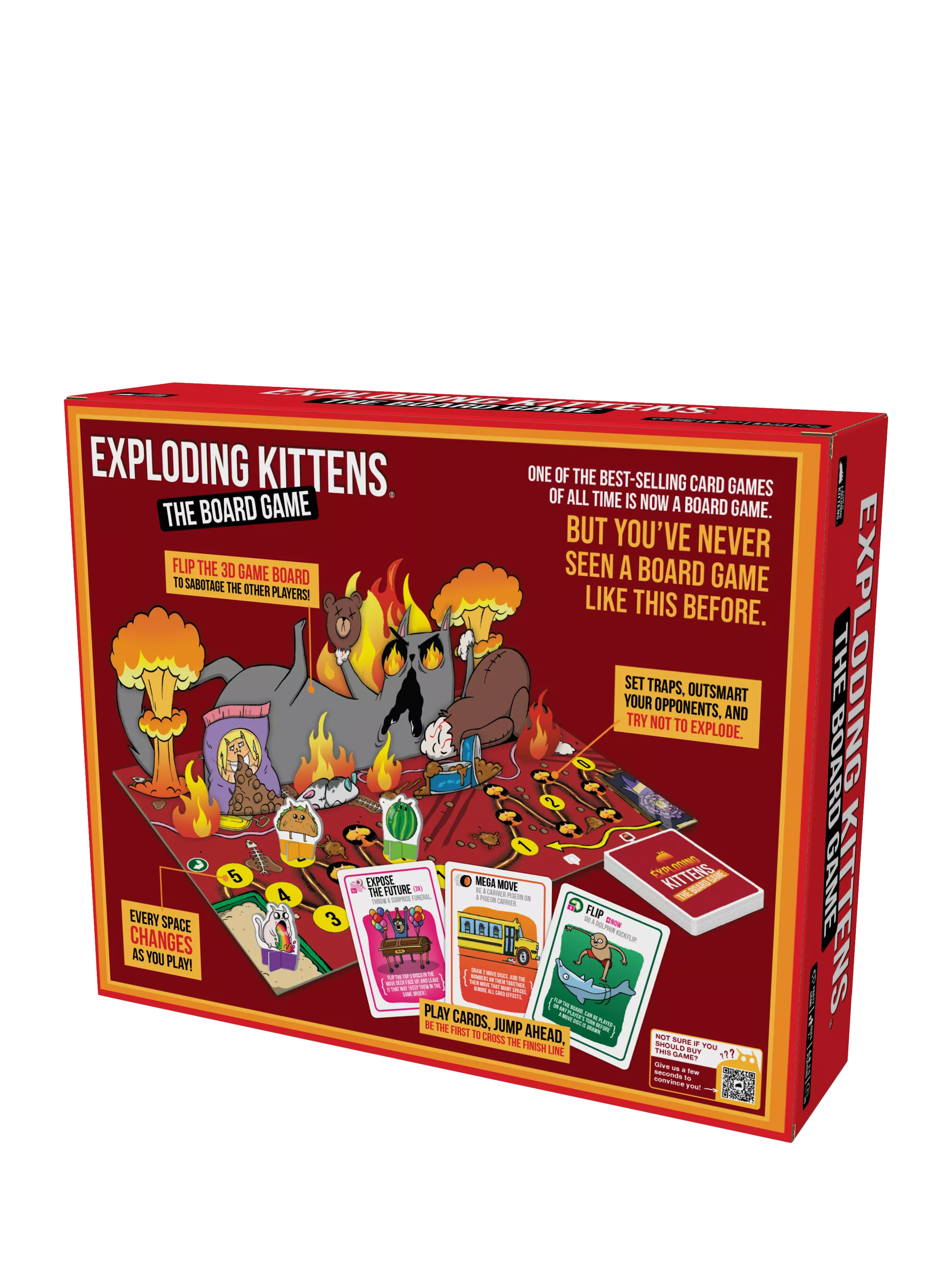 Asmodee Exploding Kittens board game, UK version