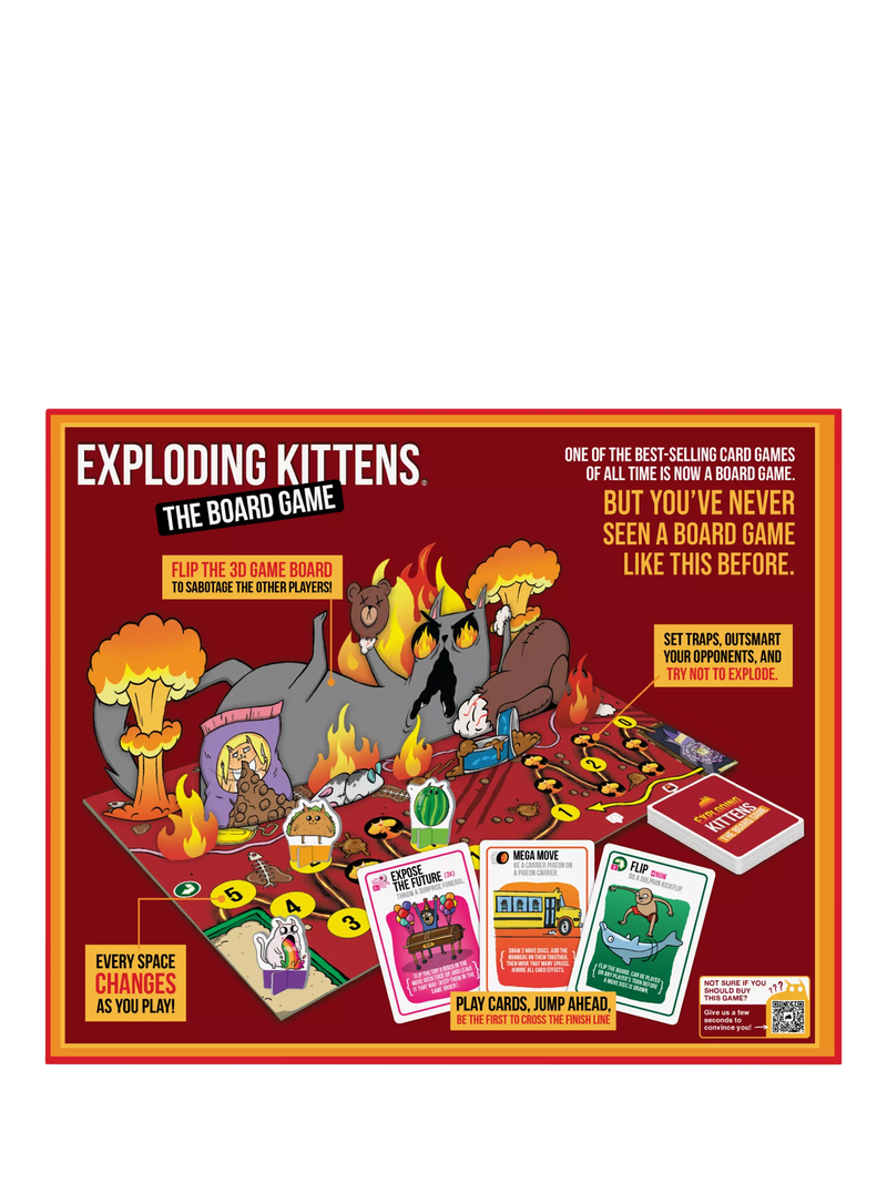 Asmodee Exploding Kittens board game, UK version