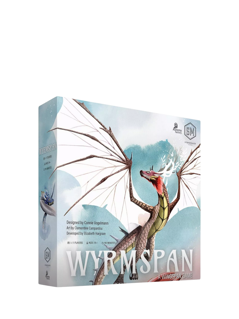 Asmodee Wyrmspan board game, imported from the UK