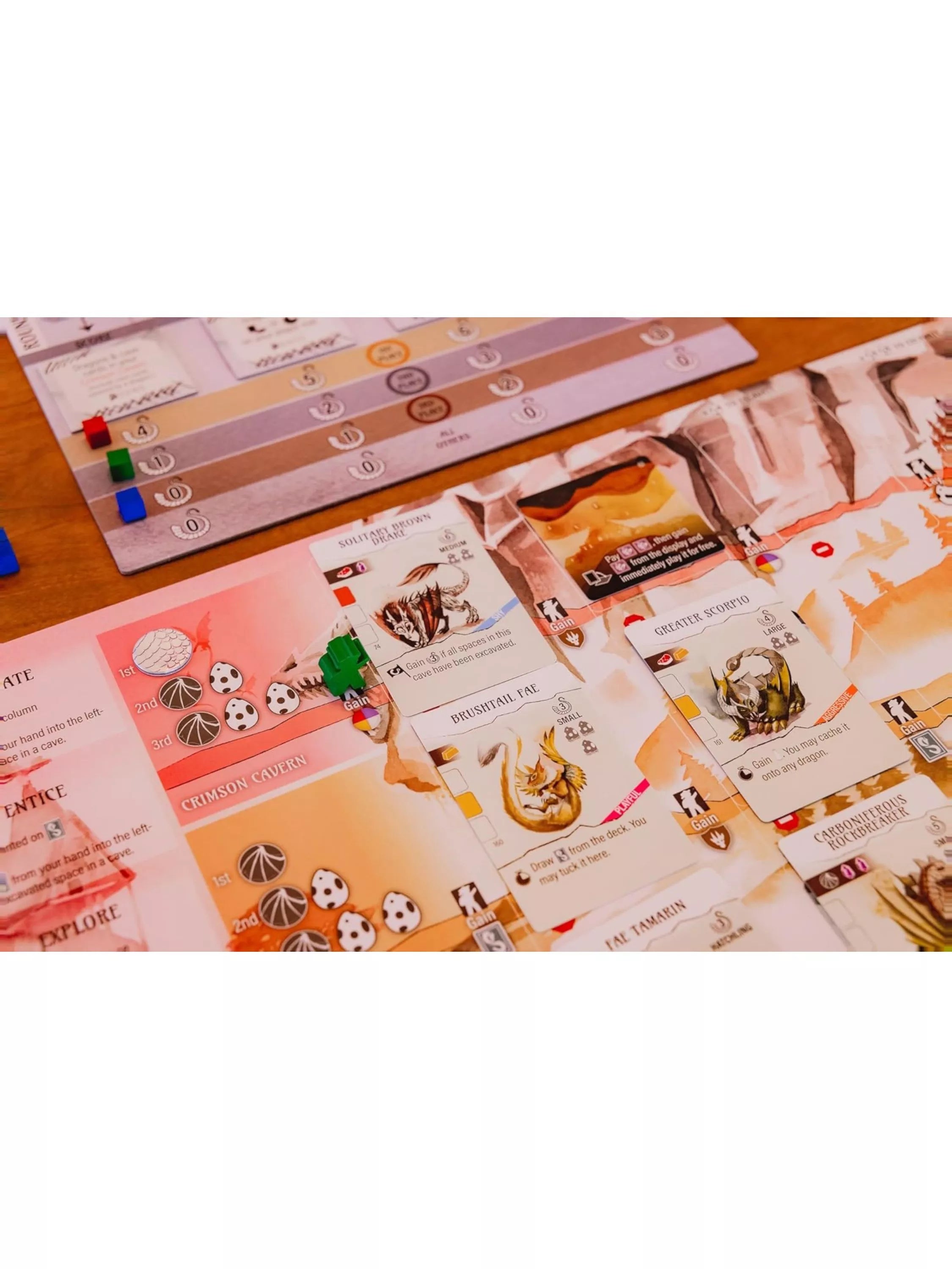 Asmodee Wyrmspan board game, imported from the UK