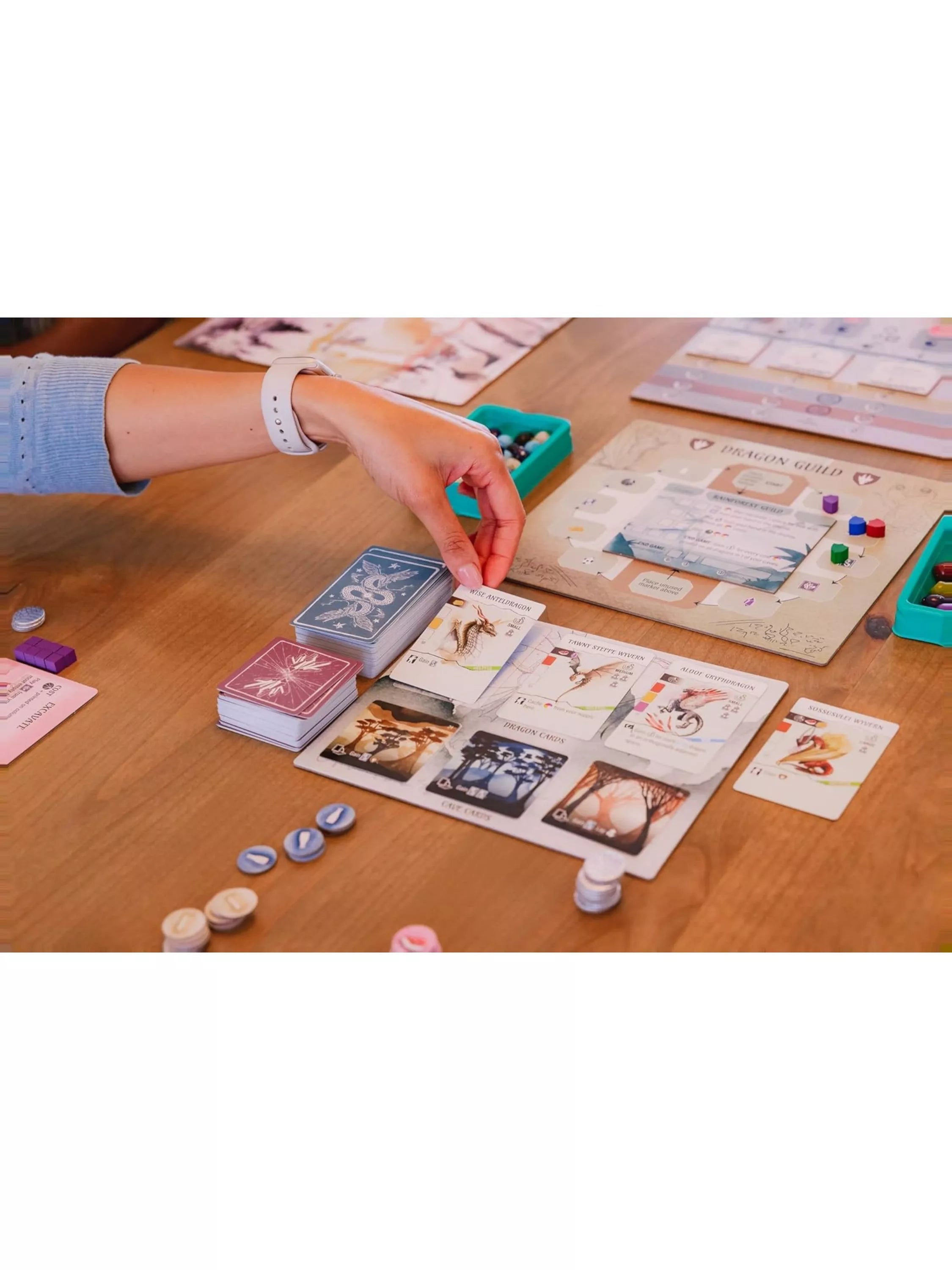Asmodee Wyrmspan board game, imported from the UK