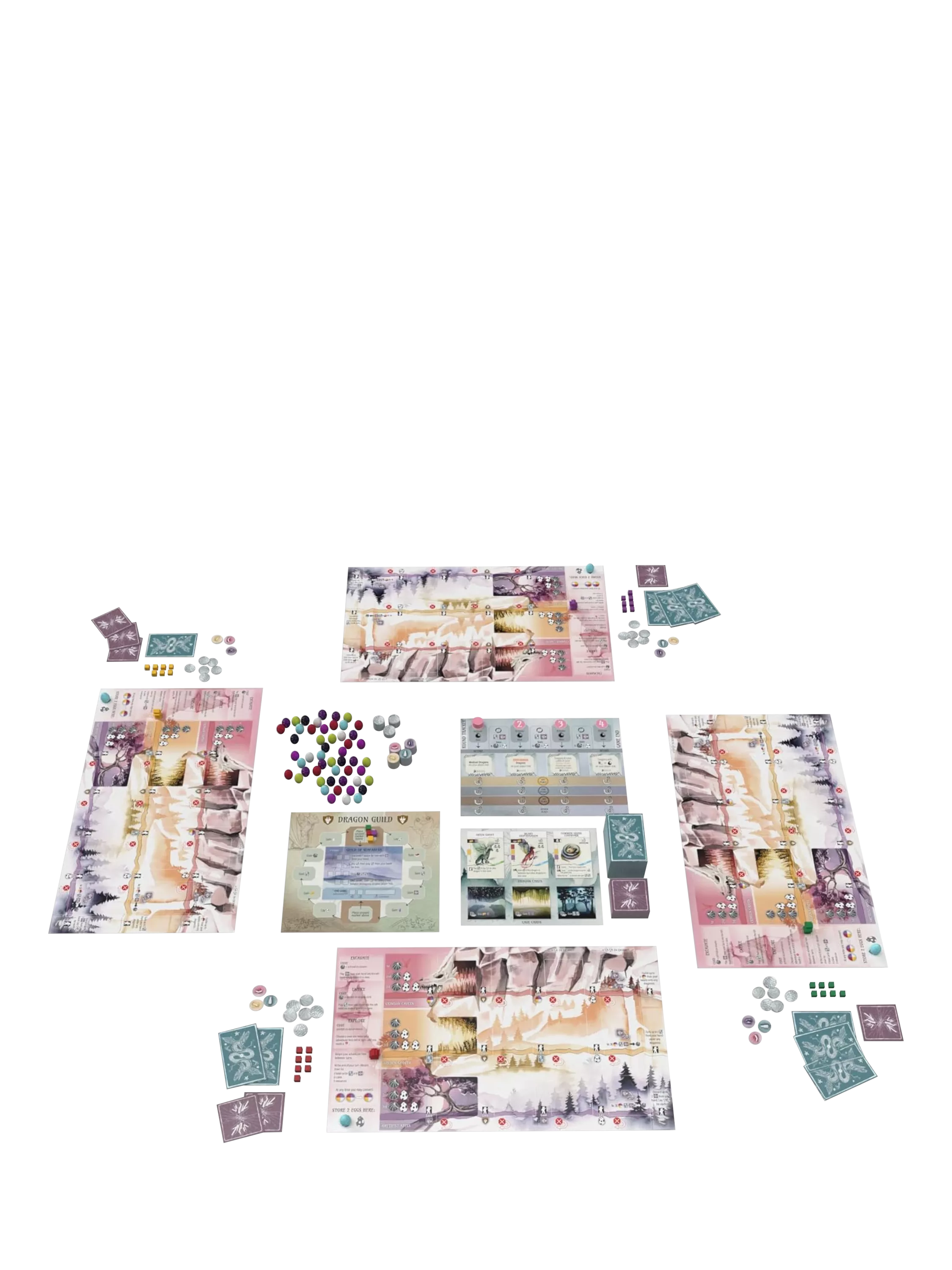 Asmodee Wyrmspan board game, imported from the UK
