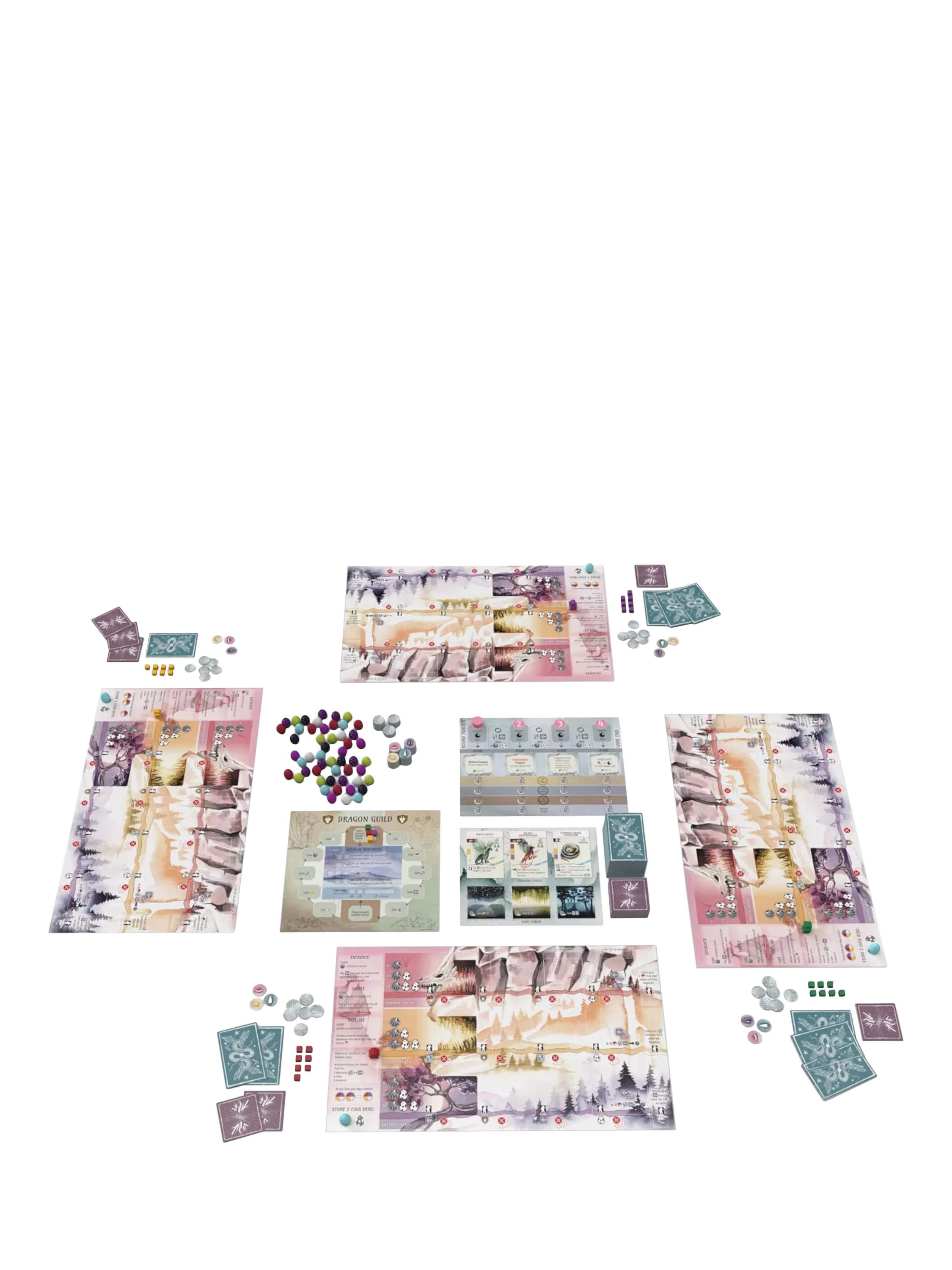 Asmodee Wyrmspan board game, imported from the UK