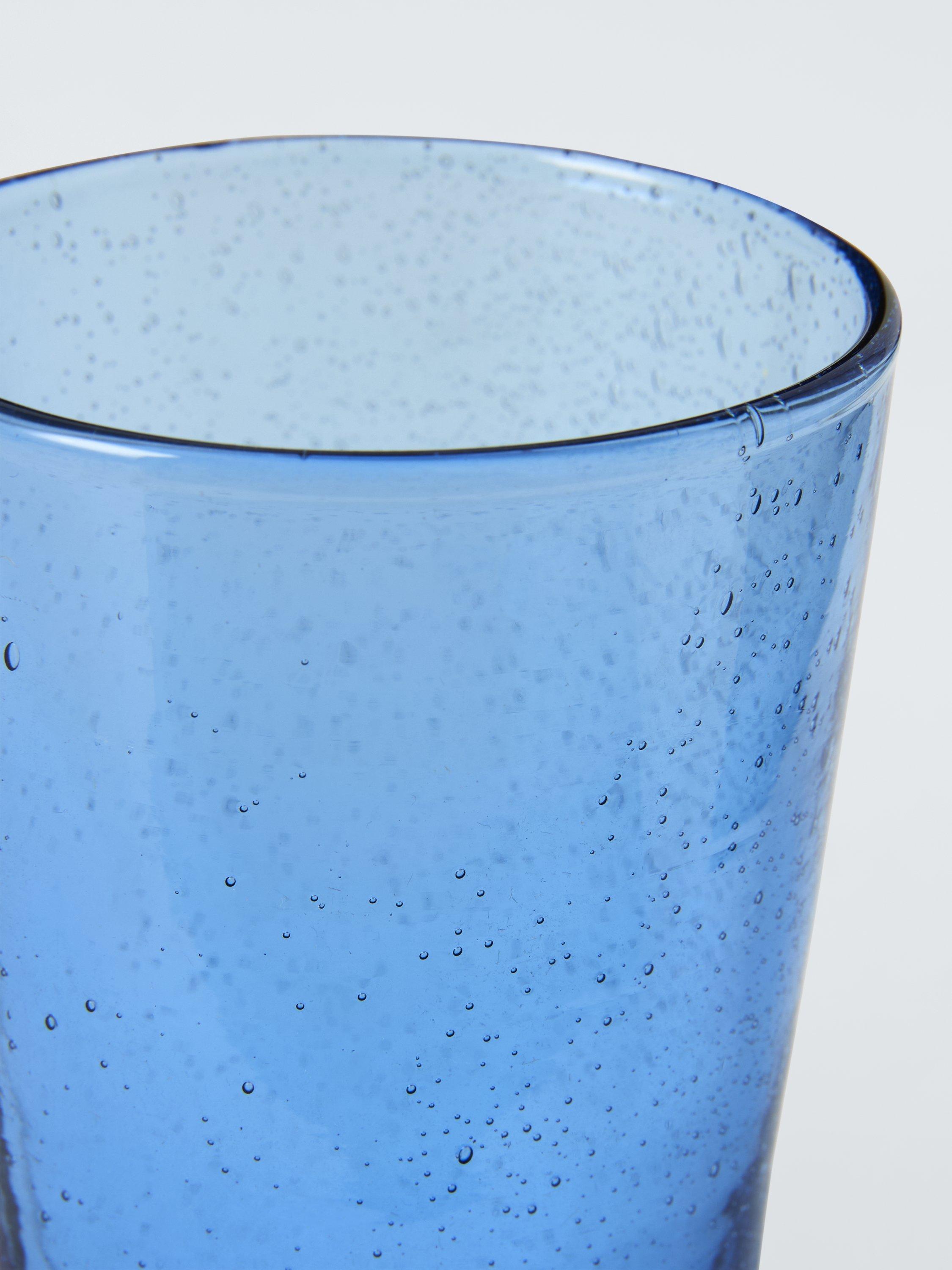 John Lewis Coastal Glass Highball 300ml blue - British product