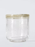 John Lewis bubble colour rim glass tumbler green 350ml (British brand)