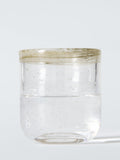 John Lewis bubble colour rim glass tumbler green 350ml (British brand)