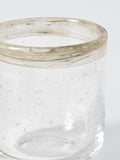 John Lewis bubble colour rim glass tumbler green 350ml (British brand)