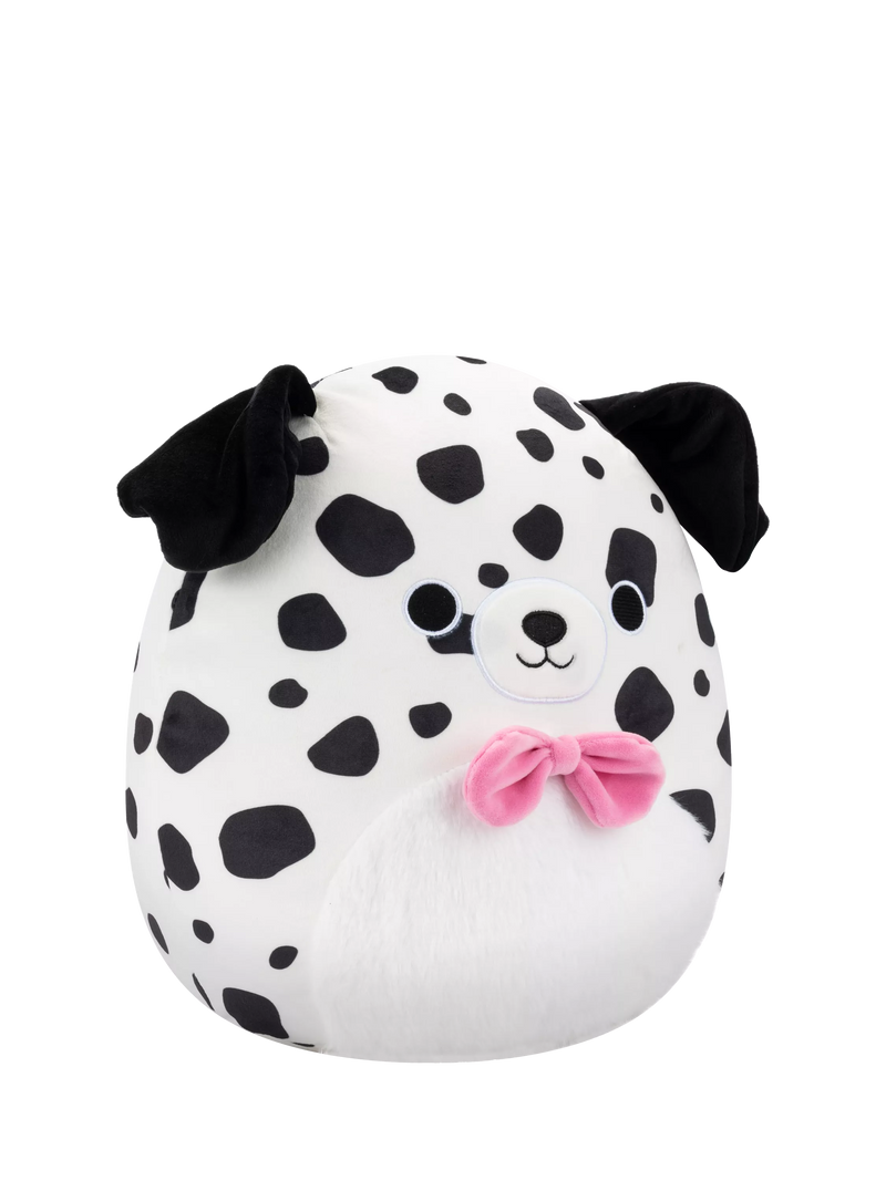 Squishmallows Dustin Dalmation plush toy 12 inches, imported from the UK