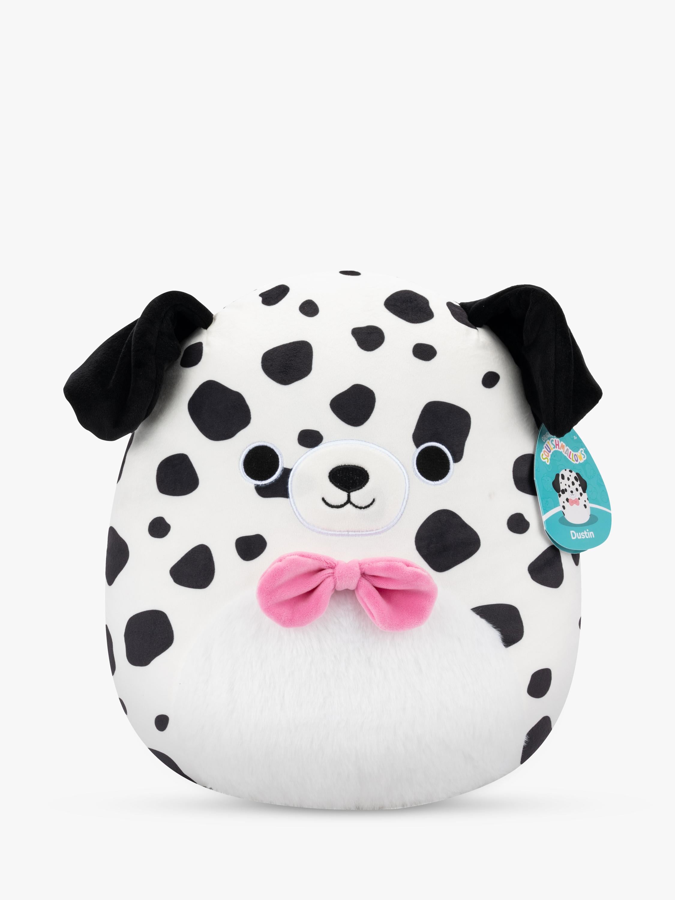 Squishmallows Dustin Dalmation plush toy 12 inches, imported from the UK