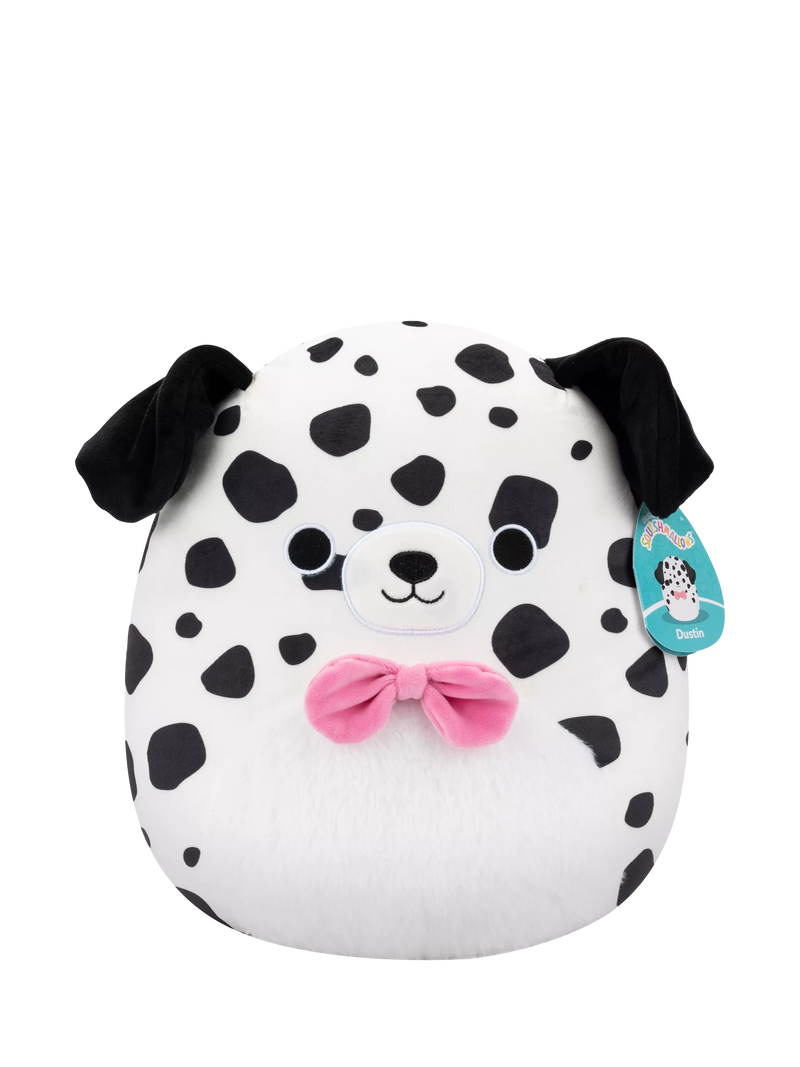 Squishmallows Dustin Dalmation plush toy 12 inches, imported from the UK