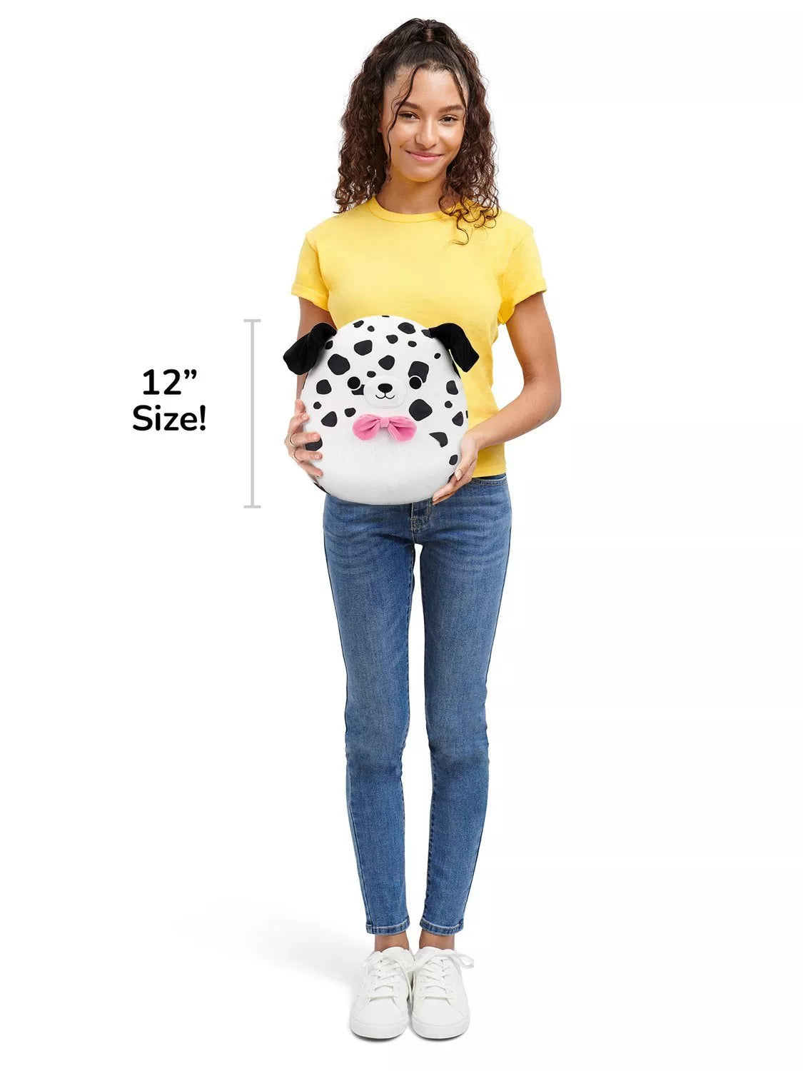 Squishmallows Dustin Dalmation plush toy 12 inches, imported from the UK