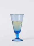 John Lewis Coastal blue wine glass 240ml, UK version
