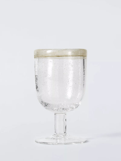 John Lewis John Lewis Bubble Colour Rim Wine Glass, Green, 260ml- Buy online at McGrocer