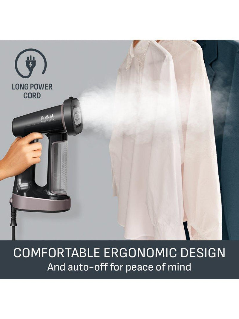 Tefal PureForce DT8765 clothes steamer, imported from the UK