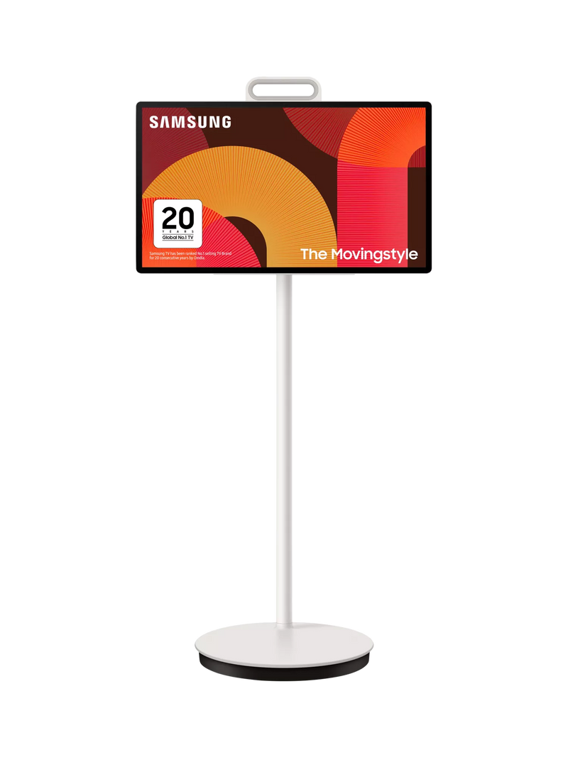 Samsung Movingstyle 27 inch QHD touch screen smart TV cream (British brand)