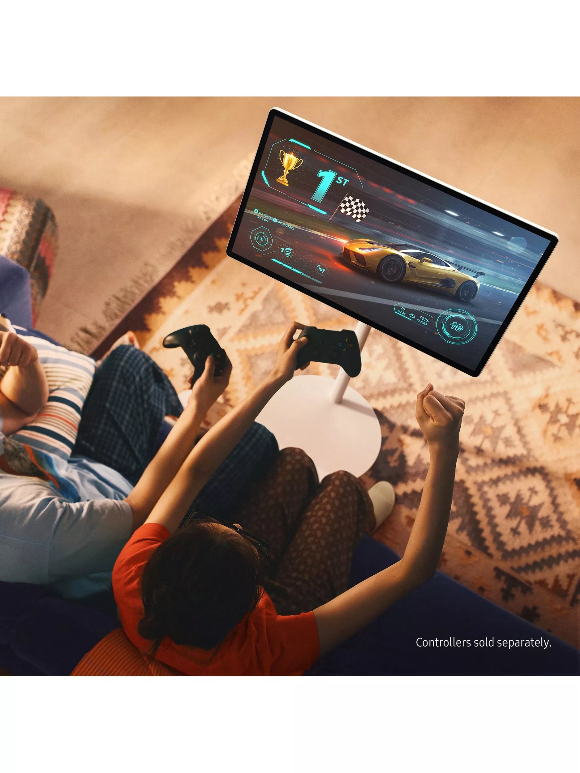 Samsung Movingstyle 27 inch QHD touch screen smart TV cream (British brand)