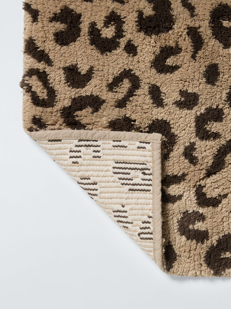 John Lewis leopard print bath mat, imported from the UK