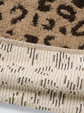 John Lewis leopard print bath mat, imported from the UK