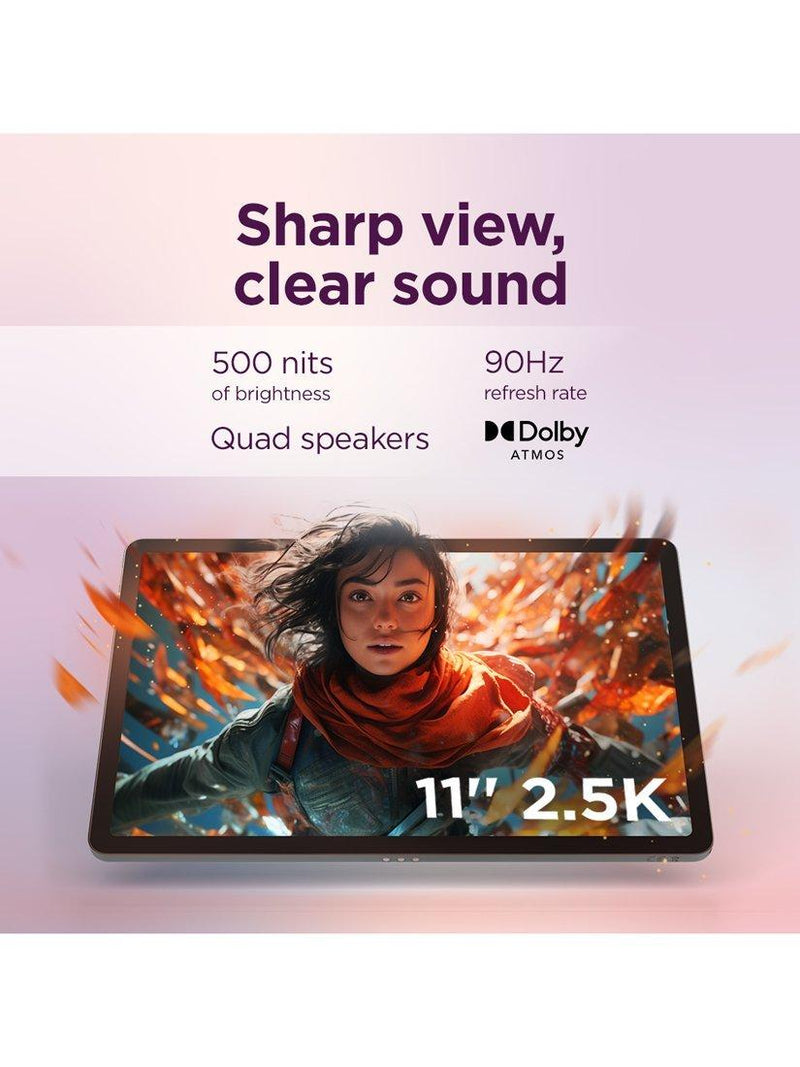Lenovo IdeaTab 11 inch 2.5K tablet 8GB RAM 128GB, imported from the UK