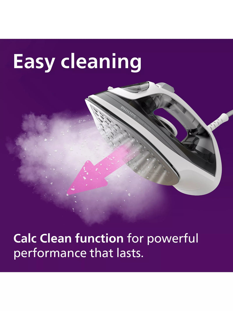 Philips DST2020/80 steam iron grey, UK version