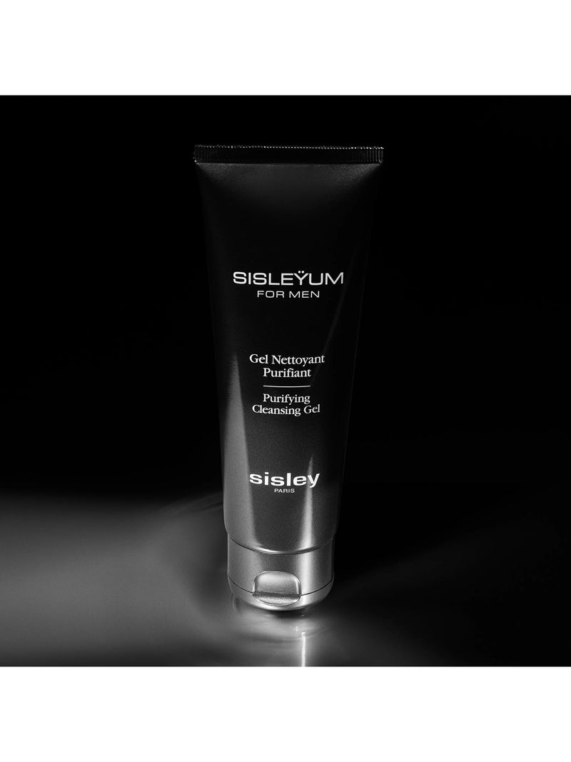 Sisley-Paris men's facial cleanser Purifying Cleansing Gel 125ml, imported from the UK