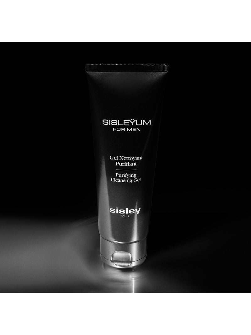 Sisley-Paris men's facial cleanser Purifying Cleansing Gel 125ml, imported from the UK