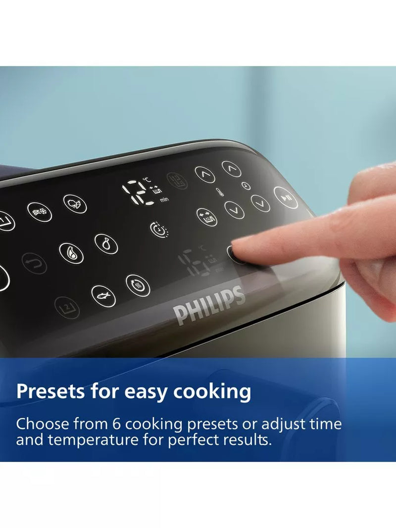 Philips stacked dual basket air fryer 10L (British brand)