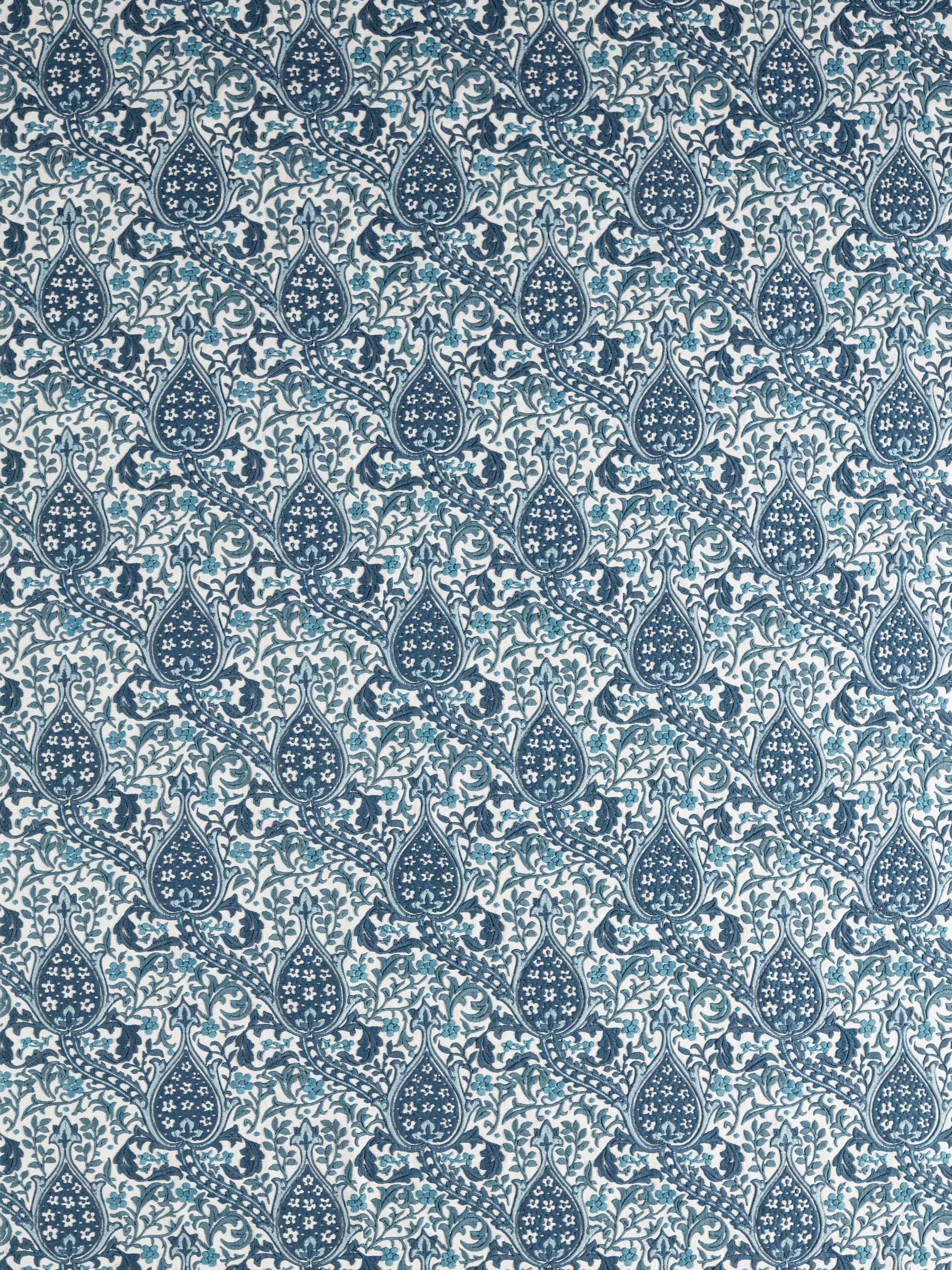 Morris & Co. Persian Tulip Embroidery Furnishing Fabric