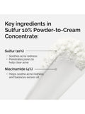 The Ordinary Sulfur 10% Powder-to-Cream Concentrate 5g, UK version