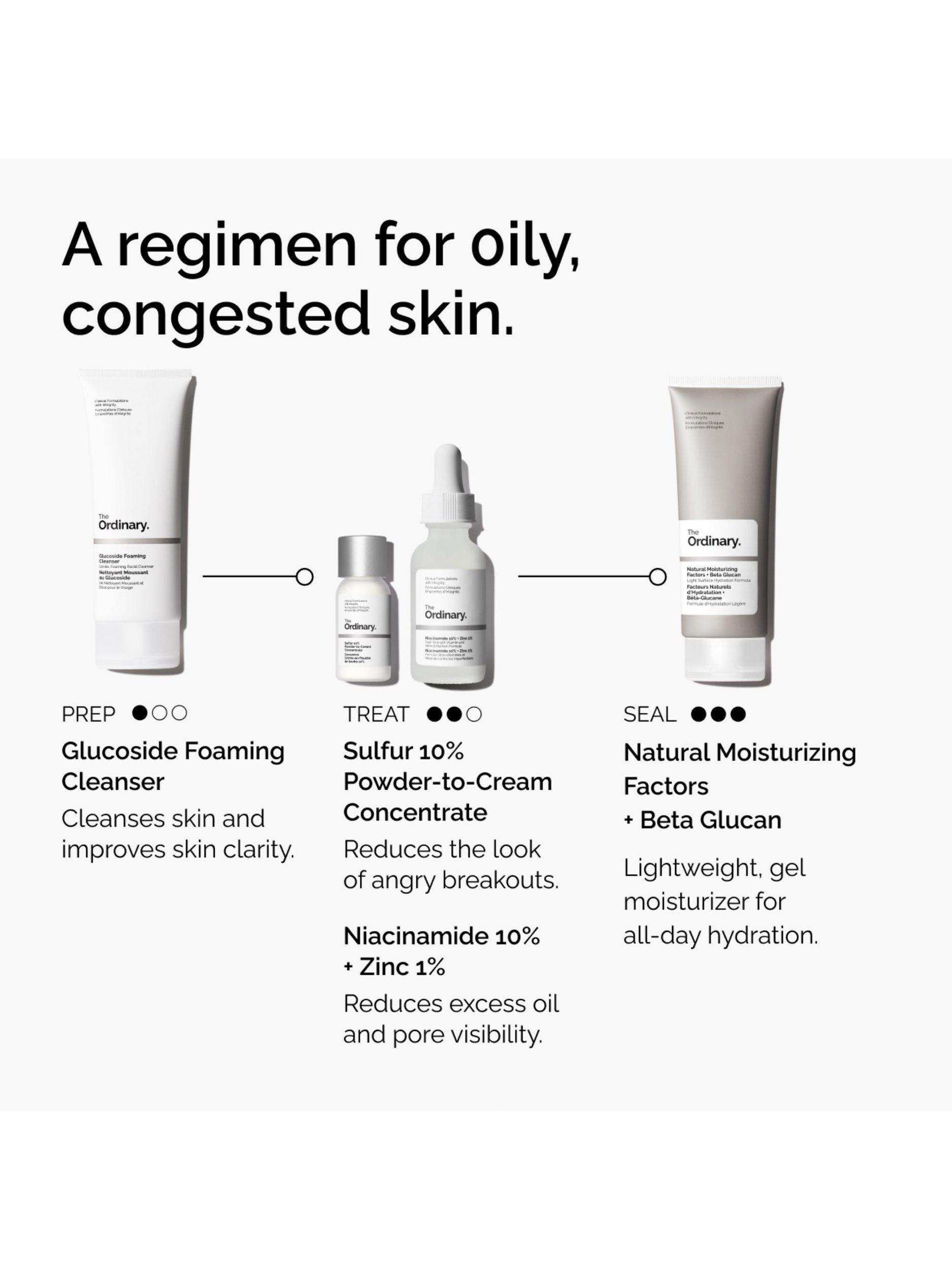 The Ordinary Sulfur 10% Powder-to-Cream Concentrate 5g, UK version