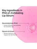 The Ordinary PHA 5% exfoliating lip serum 15ml (British brand)