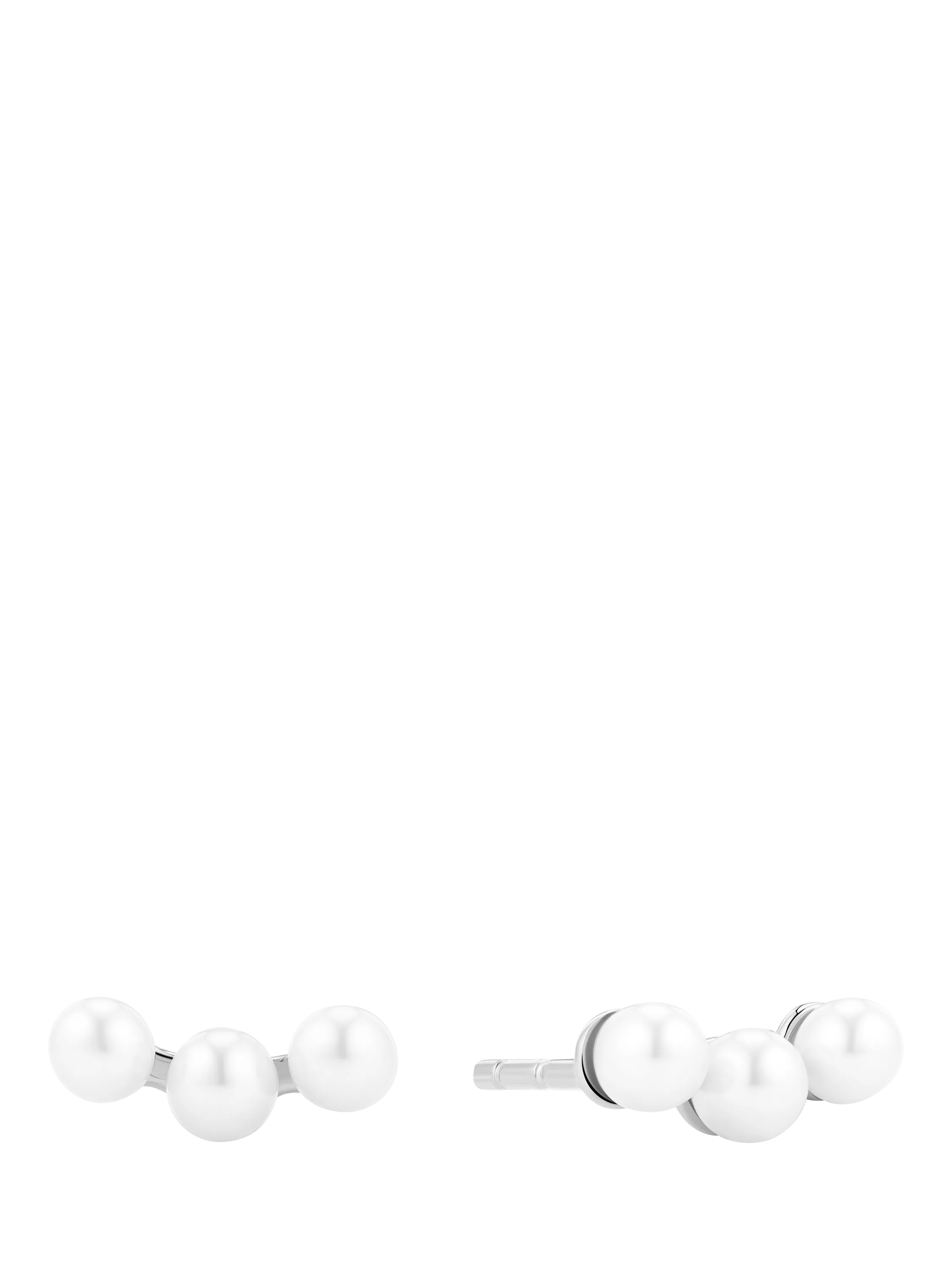 Sif Jakobs Jewellery Perla Tre pearl earrings (British brand)