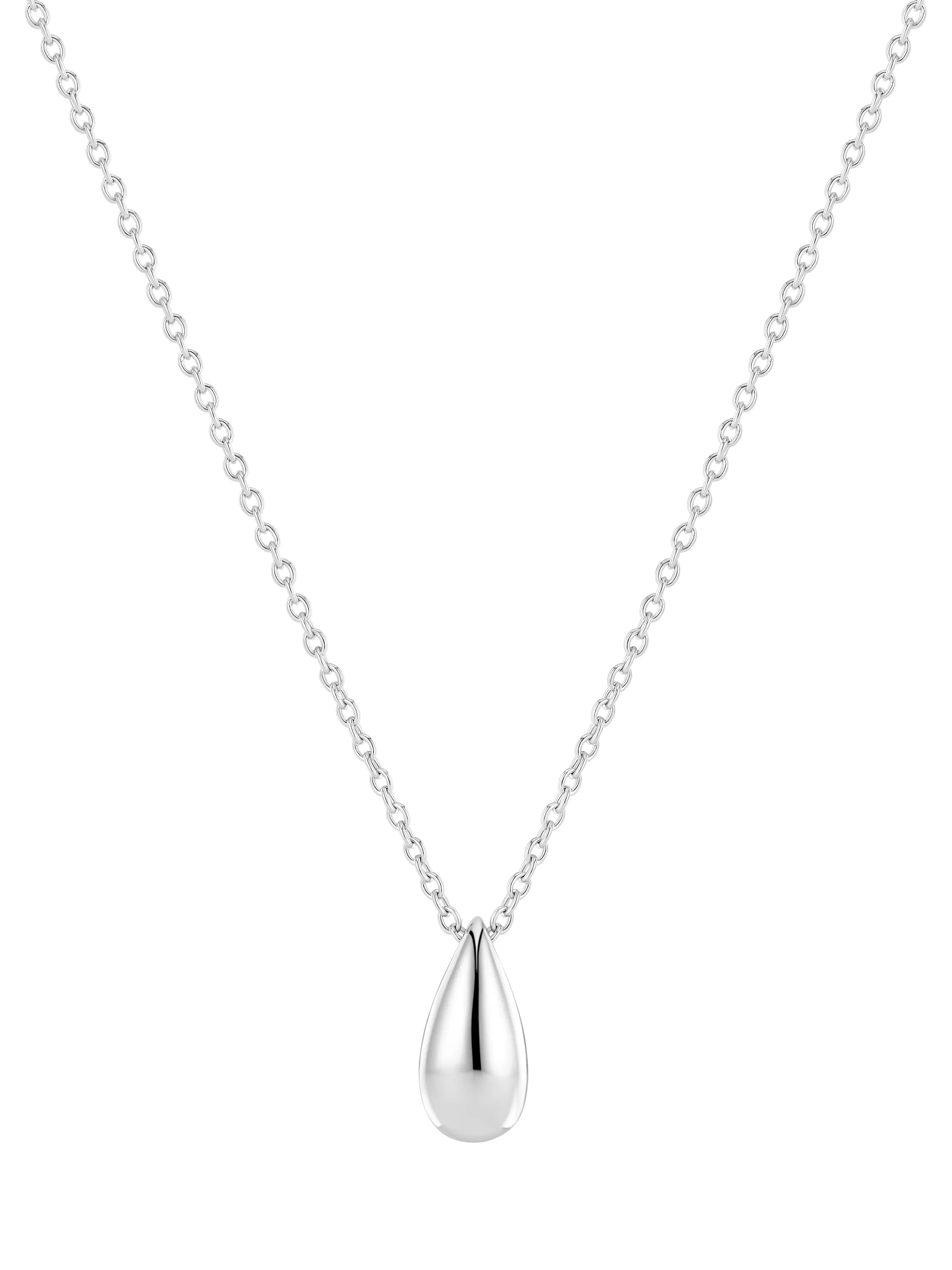 Sif Jakobs Gocciolina Piccolo sterling silver pendant necklace 45cm - British product