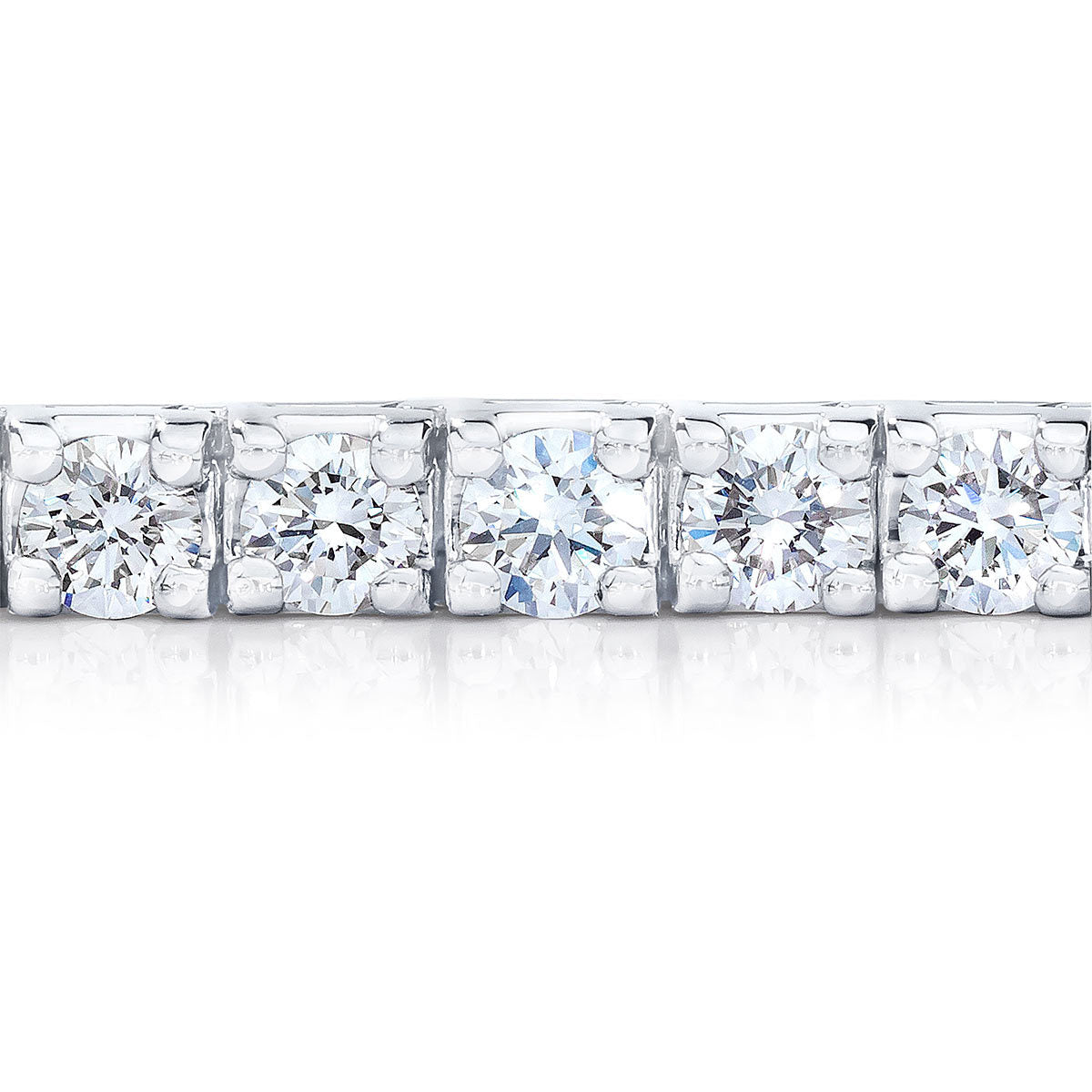 Costco 5ct round brilliant diamond tennis bracelet white gold, UK version