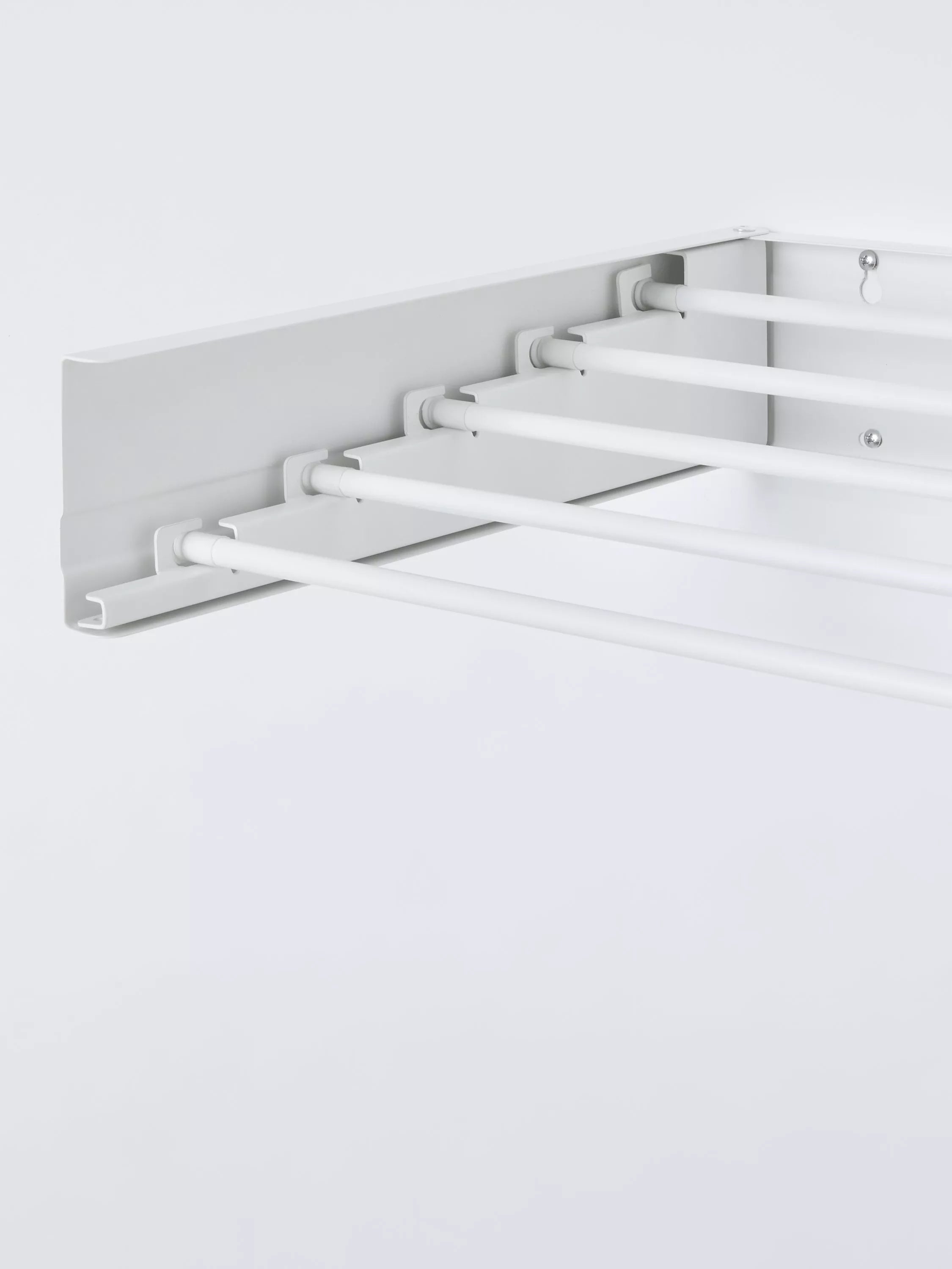John Lewis wall mounted clothes airer white, UK version