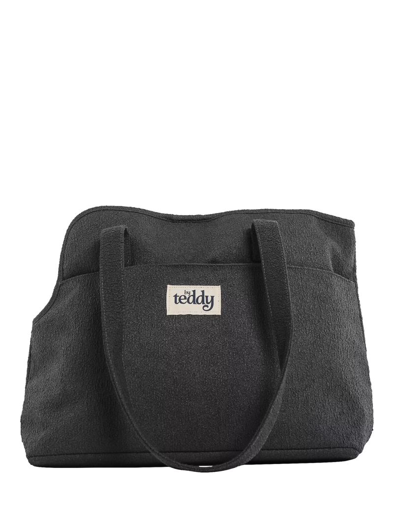 By Teddy Bouclé Dog Carrier Blue Navy, imported from the UK