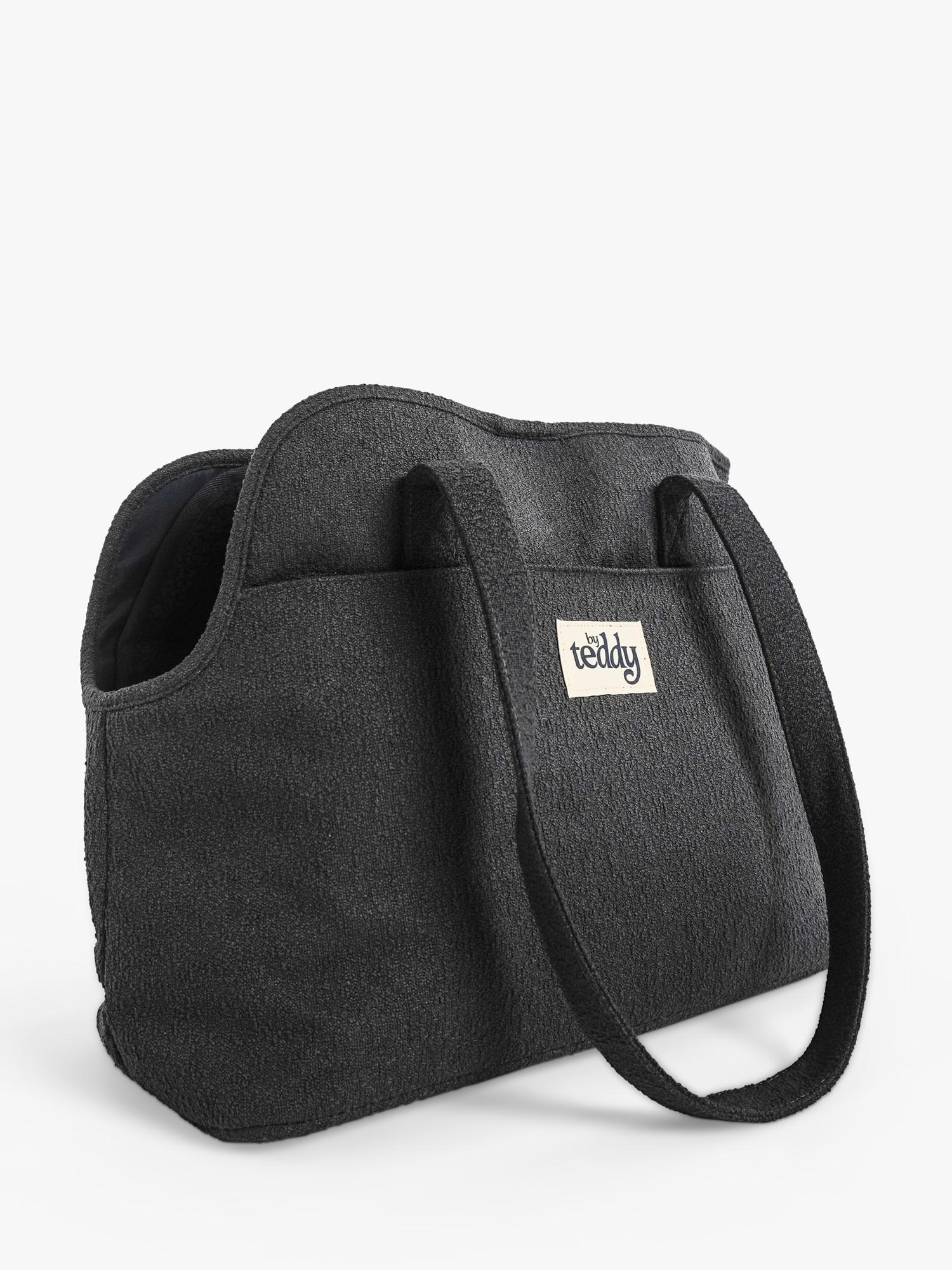 By Teddy Bouclé Dog Carrier Blue Navy, imported from the UK